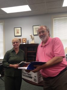 Handing off the Journals to Jerry