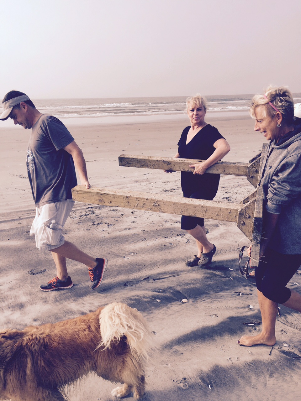 Kindred Spririt Mailbox Damaged in Tropical Storm Ana 3
