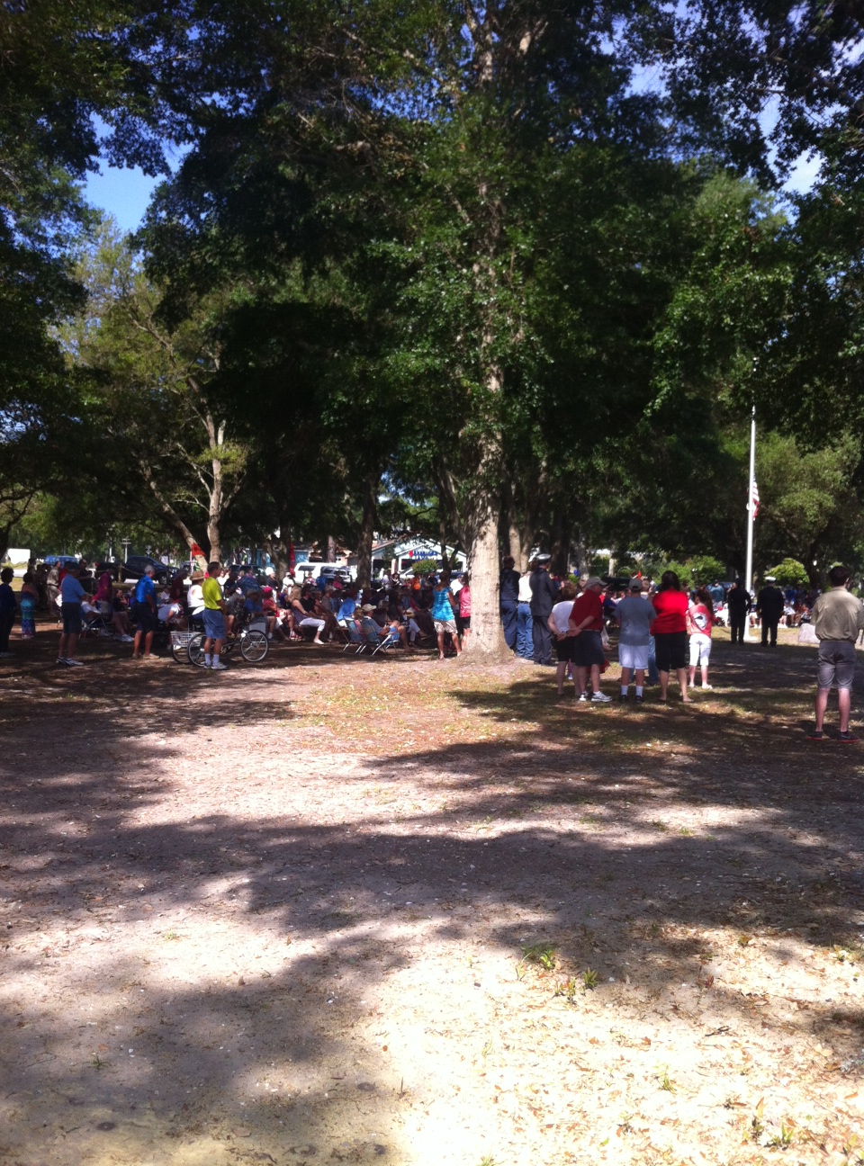 Sunset Beach Park Groundbreaking Memorial Day Veterans